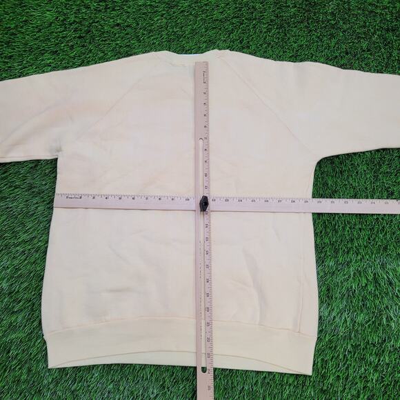 Vintage Denver Raglan Sweatshirt Womens M/L 19x23 Beige USA - Picture 4 of 15